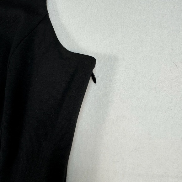 Tabitha Black White Check Print Sleeveless Mini Dress Womens Size 6 Zip Closure - Picture 9 of 10